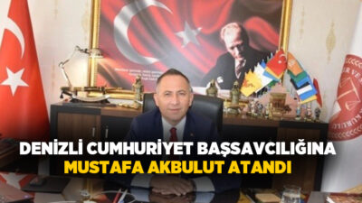 Hakimler ve Savcılar Kurulu tarafından Denizli Cumhuriyet Başsavcılığına, Mardin Cumhuriyet
