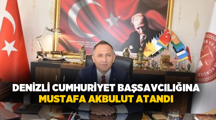 Hakimler ve Savcılar Kurulu tarafından Denizli Cumhuriyet Başsavcılığına, Mardin Cumhuriyet