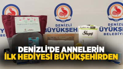  Denizli Büyükşehir Belediyesi, hayat pahalılığına karşı anne ve babaların yanında