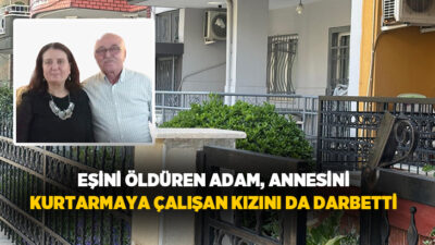 Manisa’nın Turgutlu ilçesinde boşanma aşamasındaki eşini tabancayla vurarak öldüren şahıs,