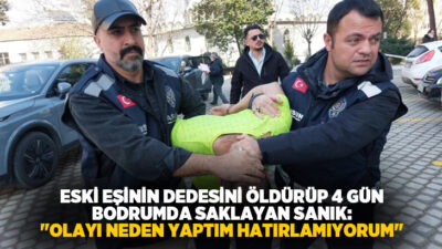 Samsun’da eski eşinin dedesinin öldürülüp 4 gün boyunca bir evin