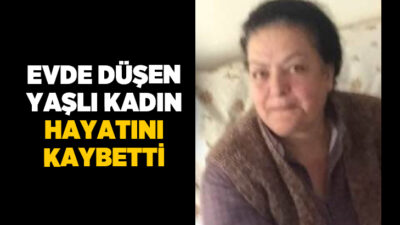  Aydın'ın Kuşadası ilçesinde yalnız yaşayan ve bacağında alçı bulunan 70