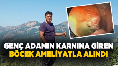 Aydın'da çiftçilik ve hayvancılıkla uğraşan adamın karnına girip mide duvarına