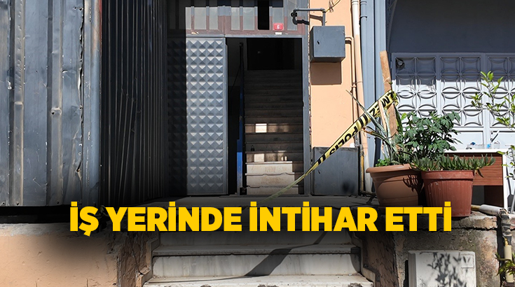 İstanbul’un Pendik ilçesinde bir iş yerinde tabancayla başına ateş eden