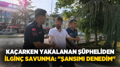 Bursa’nın İnegöl ilçesinde kimlik kontrolü yapan polisten kaçan şüpheli, nefes