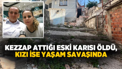  İzmir'in Konak ilçesinde, eski eşi tarafından sokak ortasında kezzaplı saldırıya