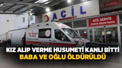 Adana’nın Kozan ilçesinde kız alıp verme meselesi nedeniyle 2 yıldır
