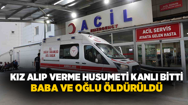 Adana’nın Kozan ilçesinde kız alıp verme meselesi nedeniyle 2 yıldır