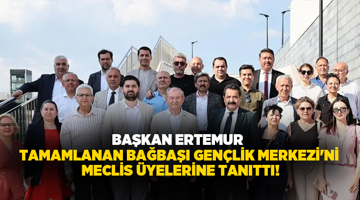 Pamukkale Belediye Başkanı Ali Rıza Ertemur, yapımı tamamlanan Bağbaşı Gençlik