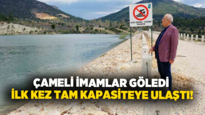 Denizli Çameli’nde hayata geçirilen ilk gölet projelerinden biri olan İmamlar