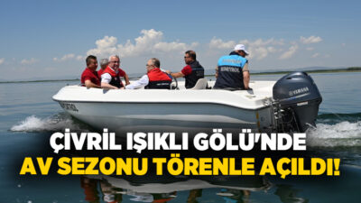 Denizli’nin önemli su ürünleri merkezlerinden Çivril Işıklı Gölü’nde av yasağının