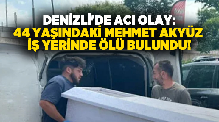 Denizli’nin Pamukkale ilçesinde sabah saatlerinde meydana gelen olayda, 44 yaşındaki