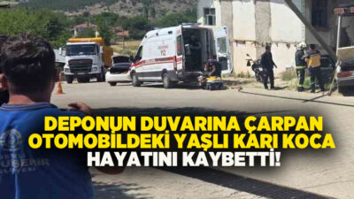 Denizli’nin Beyağaç ilçesinde meydana gelen trafik kazasında, kontrolden çıkan bir
