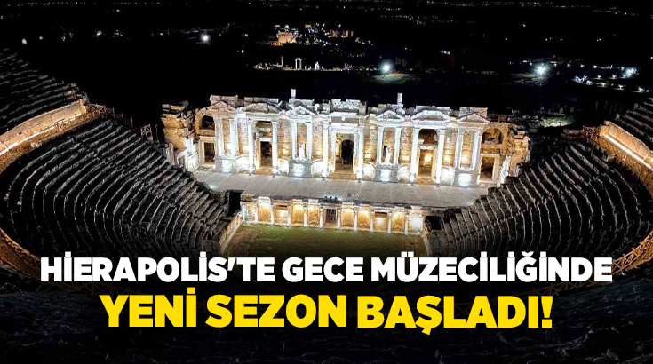 Kültür ve Turizm Bakanlığı tarafından hayata geçirilen "Gece Müzeciliği" uygulamasında