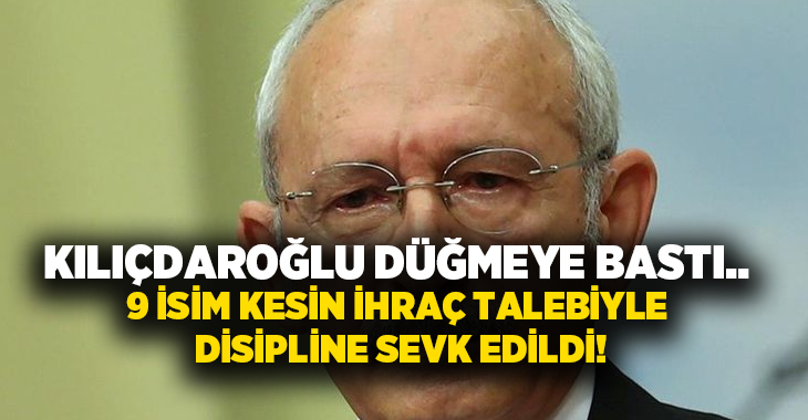 Mahkeme kararıyla CHP Genel Başkanlığı koltuğuna oturan Kemal Kılıçdaroğlu'nun başkanlığında