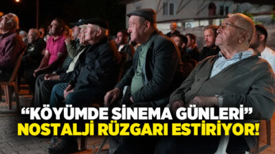 Denizli Büyükşehir Belediyesi’nin büyük ilgi gören ‘Köyümde Sinema Günleri’ projesi