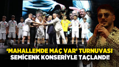 Denizli Emniyet Müdürlüğü tarafından düzenlenen Mahallemde Maç Var Futbol Turnuvası'nın