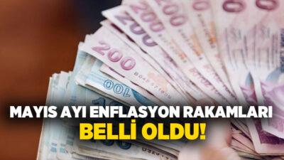2026 yılının mayıs ayı enflasyon rakamları açıklandı. TÜİK verilerine göre