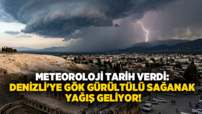 Meteoroloji'den Denizli için son dakika yağış uyarısı! Sıcaklıklar 34 dereceye