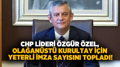 Özgür Özel'in delegelere yaptığı Olağanüstü Kurultay çağrısının ardından, kurultayın toplanması