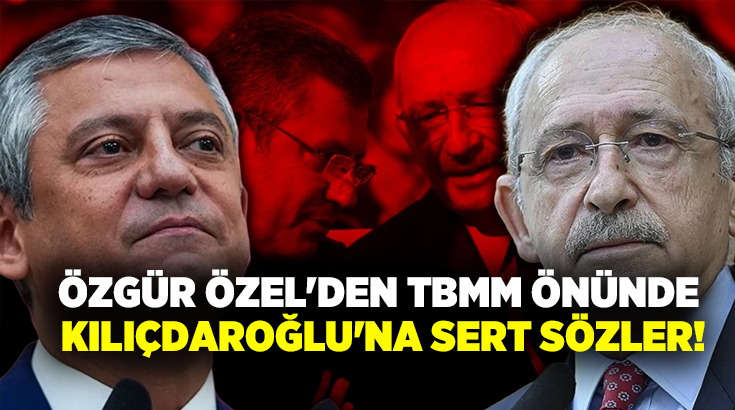 TBMM Dikmen Kapısı önünde toplanan kalabalığa hitap eden CHP Grup