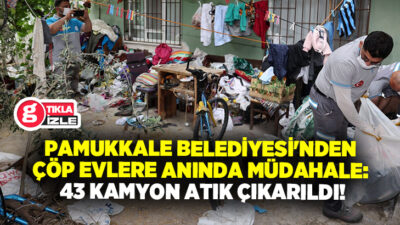 T.C. Pamukkale Belediyesi, halk sağlığını ve çevre temizliğini koruma vizyonu