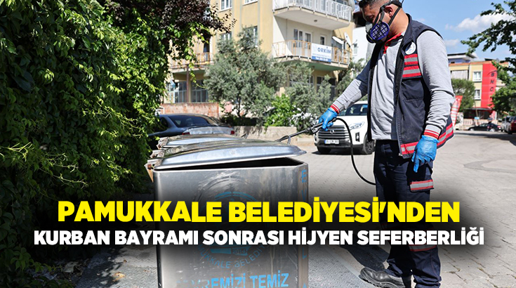 T.C. Pamukkale Belediyesi, vatandaşlarının sağlığını en büyük önceliği kabul ederek