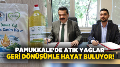 T.C. Pamukkale Belediyesi, 5 Haziran Dünya Çevre Günü'nde yaptığı işbirliğiyle