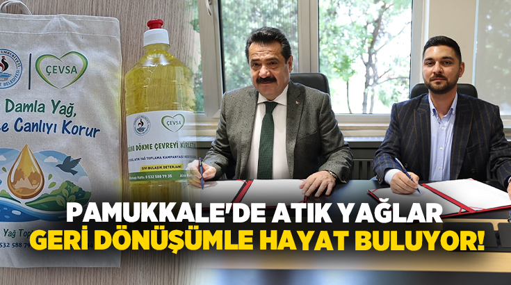 T.C. Pamukkale Belediyesi, 5 Haziran Dünya Çevre Günü'nde yaptığı işbirliğiyle