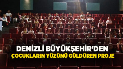 Denizli Büyükşehir Belediyesi’nin sosyal belediyecilik vizyonuyla hayata geçirdiği "Büyük Küçük