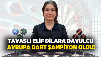Tavas Belediye Spor Kulübü sporcusu Elif Dilara Davulcu, Slovakya’da düzenlenen