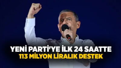 Yeni Parti'nin başlattığı dayanışma kampanyasına ilişkin ilk veriler açıklandı. Parti