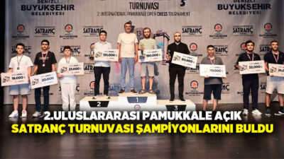 Denizli Büyükşehir Belediyesi’nin ev sahipliğinde düzenlenen Türkiye’nin en yüksek ödüllü