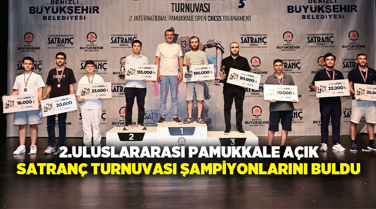 Denizli Büyükşehir Belediyesi’nin ev sahipliğinde düzenlenen Türkiye’nin en yüksek ödüllü