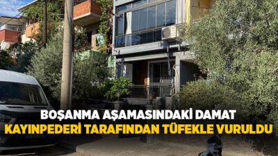 Aydın’ın Nazilli ilçesinde boşanma aşamasındaki eşiyle konuşmak için kayınpederinin evine