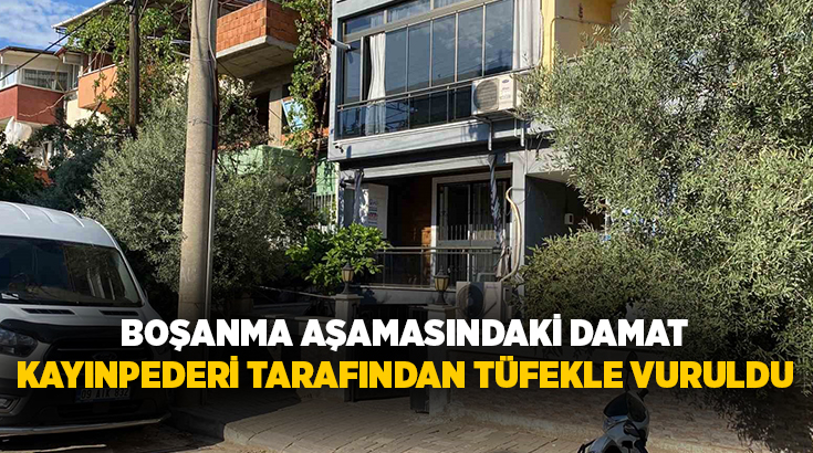 Aydın’ın Nazilli ilçesinde boşanma aşamasındaki eşiyle konuşmak için kayınpederinin evine