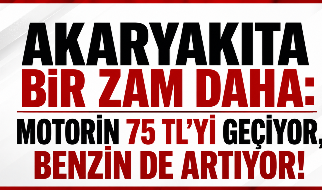 Akaryakıt fiyatlarında yeni bir artış daha kapıda. Küresel petrol fiyatlarındaki