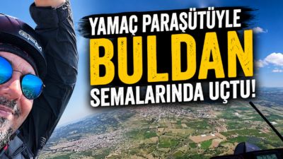 Denizli’de havacılık sporuyla ilgilenen iş adamı, Buldan Bostanyeri Mahallesi Kumralı