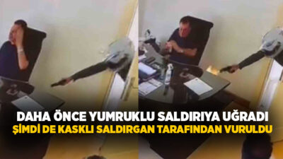 Mersin’de bir tatil sitesinin yönetim kurulu başkanı, kasklı saldırgan tarafından