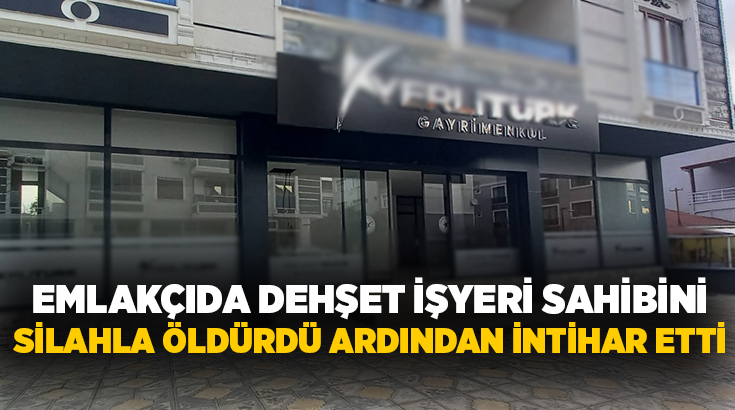 Yalova’da bir gayrimenkul ofisinde meydana gelen olayda, bir kadın iş
