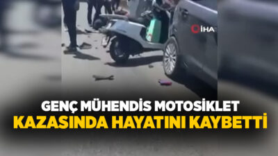 İzmir’de yolda arızalanıp duran otomobile çarpan motosikletin sürücüsü 27 yaşındaki