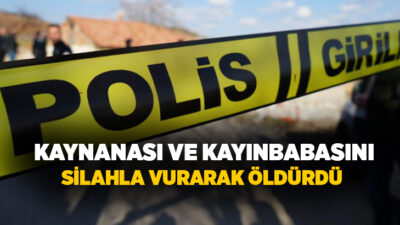 Ankara’nın Güdül ilçesinde bir şahıs, çıkan tartışmada kaynanası ve kayınbabasını