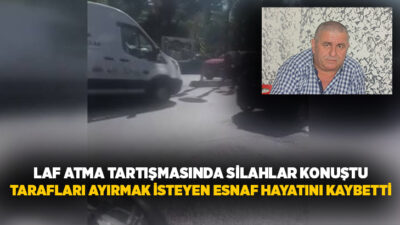 Bayrampaşa’da bir fırının önünde çıkan "ne bakıyorsun" kavgasında, tarafları ayırmak