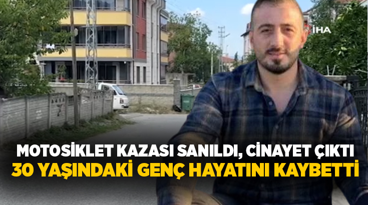 Sakarya'da motosiklet kazasında ağır yaralandığı ihbarı üzerine kaldırıldığı hastanede hayatını