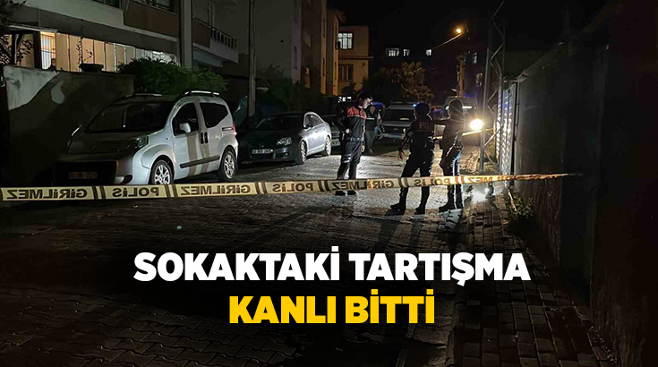 Konya’da sokak ortasında 2 kişi arasında çıkan tartışmada 1 kişi
