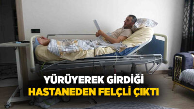Kilis’te boyun fıtığı şikayetiyle hastaneye başvuran Mehmet Ali Arslan, geçirdiği