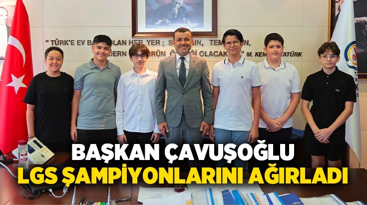 Denizli Büyükşehir Belediye Başkanı Bülent Nuri Çavuşoğlu, LGS’de 500 tam