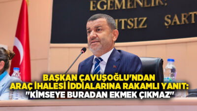 Denizli Büyükşehir Belediye Başkanı Bülent Nuri Çavuşoğlu, Temmuz Ayı Meclis
