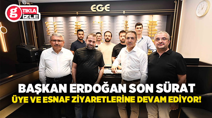 Denizli Ticaret Odası (DTO) Başkanı Uğur Erdoğan, kent genelinde faaliyet