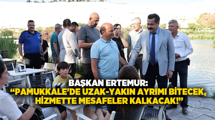 Pamukkale’nin her köşesine adil hizmet götürmek için yola çıkan T.C.